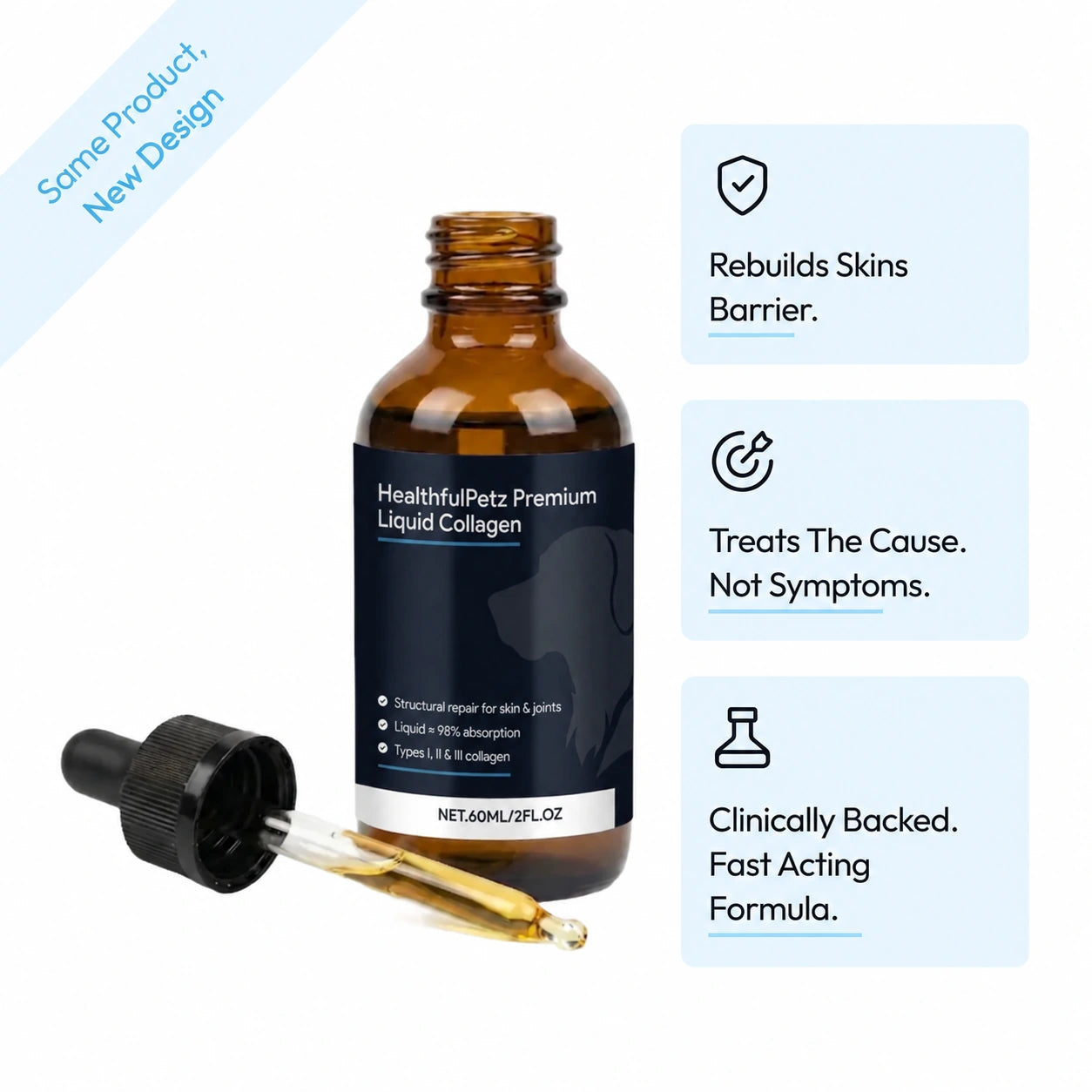 HealthfulPetz premium liquid collagen